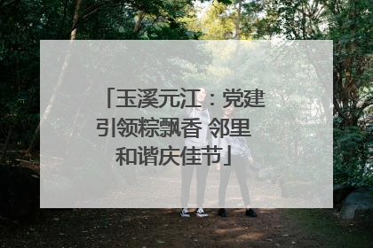 玉溪元江：党建引领粽飘香 邻里和谐庆佳节