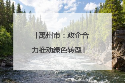禹州市：政企合力推动绿色转型