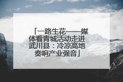 一路生花——媒体看青城活动走进武川县：冷凉高地奏响产业强音