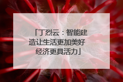 丁烈云：智能建造让生活更加美好 经济更具活力