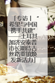专访丨“希望与中国携手共建”——土耳其加济安泰普市长期待古丝路重镇焕发新活力