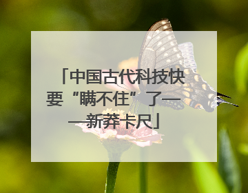 中国古代科技快要“瞒不住”了——新莽卡尺