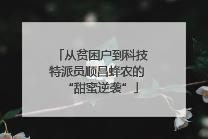 从贫困户到科技特派员顺昌蜂农的“甜蜜逆袭”