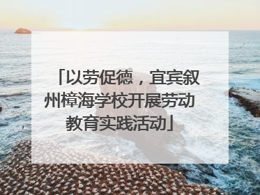 以劳促德，宜宾叙州樟海学校开展劳动教育实践活动