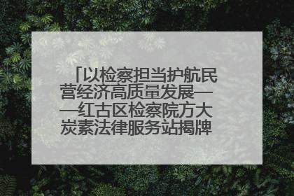以检察担当护航民营经济高质量发展——红古区检察院方大炭素法律服务站揭牌彰显法治护航深度