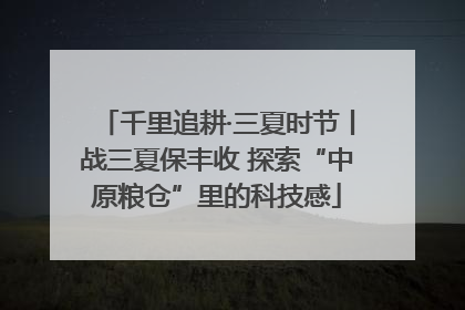 千里追耕·三夏时节丨战三夏保丰收 探索“中原粮仓”里的科技感