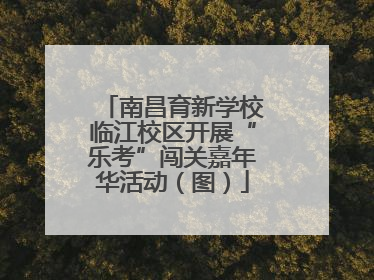 南昌育新学校临江校区开展“乐考”闯关嘉年华活动（图）