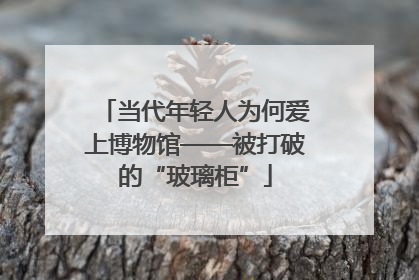 当代年轻人为何爱上博物馆——被打破的“玻璃柜”