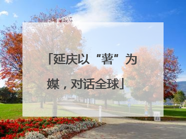 延庆以“薯”为媒，对话全球