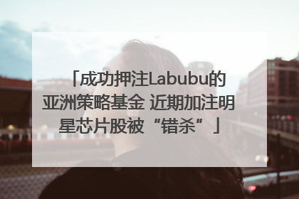 成功押注Labubu的亚洲策略基金 近期加注明星芯片股被“错杀”
