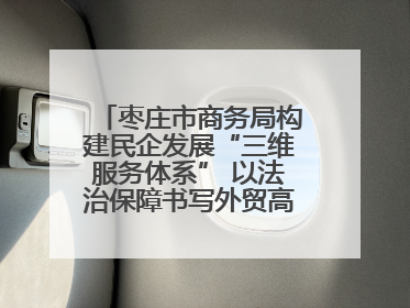 枣庄市商务局构建民企发展“三维服务体系” 以法治保障书写外贸高质量答卷
