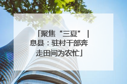 聚焦“三夏”｜息县：驻村干部奔走田间为农忙