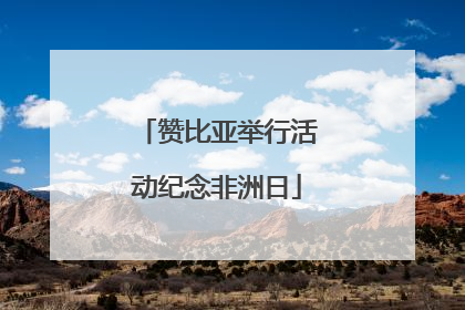 赞比亚举行活动纪念非洲日
