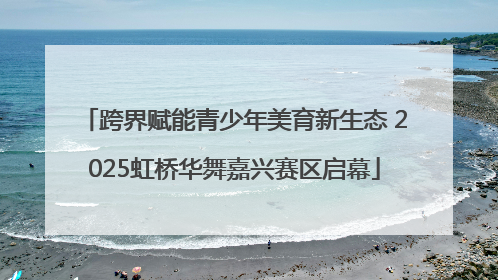 跨界赋能青少年美育新生态 2025虹桥华舞嘉兴赛区启幕