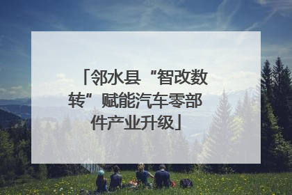 邻水县“智改数转”赋能汽车零部件产业升级