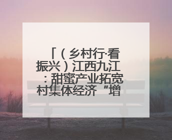 （乡村行·看振兴）江西九江：甜蜜产业拓宽村集体经济“增收路”