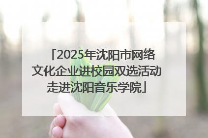 2025年沈阳市网络文化企业进校园双选活动走进沈阳音乐学院